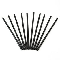 FELTECHELECTR Black Glue Sticks 10Pcs 9.8In Length Fast Curing Hot Melt Adhesive