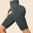 thumbnail image 2 of idosla 3D Anti Cellulite Leggings for Women Slim Compression Bermuda Short Push-Up Sculpting Yoga Pants Fitness Workout Short (Dark Gray, L), 2 of 6