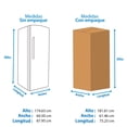 thumbnail image 4 of Refrigerador Mabe Top Mount 11 Pies Silver RMA300FXMRQ1, 4 of 5
