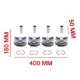 thumbnail image 5 of Koomaha Crankshaft Kit for 2010-2020 Toyota Prius Corolla LEXUS CT200H 2ZRFXE 16V DOHC 1.8L PETROL 13101-37071, 5 of 9