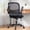Black, variant on MCQ Office Chair, Ergonomic Home Mesh Office Desk Chairs, with Adjustable Armrests, Wheels and Mid-Back Task Chair with Lumbar Support, Gray
