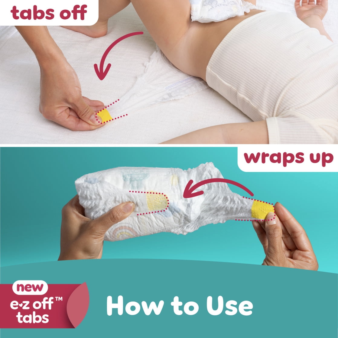 Pampers Swaddlers 360 Baby Diapers Size 5, 88 Count (Select for More Options)