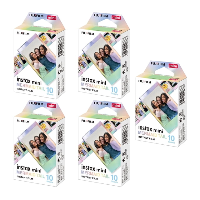 Photographic Film Fujifilm Instax Mini Mermaid Tail 5-Pack