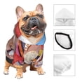 thumbnail image 3 of Balery Design Name Dog Hoodie Pets Wear Hoodies For Small Dogs Pet Clothes Costumes, Pets Wear Hoodie Sweatshirt Outfit For Dogs Cats Cosplay Party-Size Name, 3 of 8