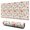 Pioneer Flower Floral-3, variant on Long Mouse Pads for Desk,Pioneer Flower Floral Print Pattern Desk Mats on Top Of Desks, Desk Mouse Pad Extra Large with 3mm Non-Slip Base and Stitched Edge for Gaming,Office,Work,Home 31.5"x11.8"