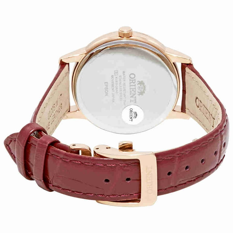 Orient Classic Sun and Moon Open Heart Ladies Watch RA