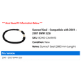 thumbnail image 2 of Sunroof Seal - Compatible with 2001 - 2007 BMW 525i 2002 2003 2004 2005 2006, 2 of 2