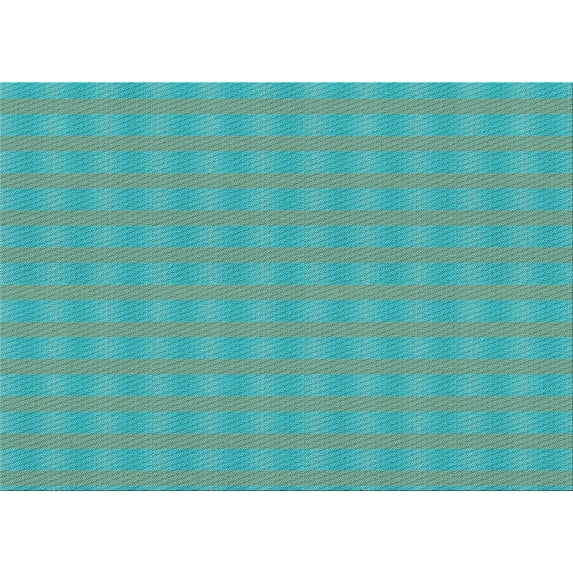 Ahgly Company Machine Washable Indoor Rectangle Transitional Deep-Sea Green Area Rugs, 5' x 8'