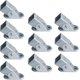 thumbnail image 2 of SeraphinaT 10 Pack 1-1/4" x 1-1/4" Adjustable Aluminum Wall Mount Square Post, 2 of 2
