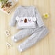 thumbnail image 2 of Ropa Para Niñas Pequeñas, Traje De Otoño Invierno Para Niños, Tops De Animales De Manga Larga, Pantalones De Lunares Odeerbi LM103-160, 2 of 9