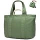 thumbnail image 1 of Bolsa Bagelite de lona grande para mujer, 22 pulgadas, 50 L, color verde, 1 of 6