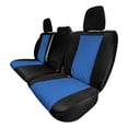 thumbnail image 1 of For 2022 – 2024 Dodge RAM 1500 FH Group Neoprene Waterproof Custom Fit Car Seat Covers   - Rear Blue, 1 of 5