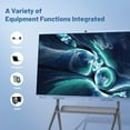 thumbnail image 2 of BELNET 65'' Smart Board Wireless Screen Mirroring Android Interactive Whiteboard with Camera for Classroom & Business Meetings, 2 of 6