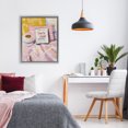thumbnail image 3 of Stupell Industries Glam Time To Read in Morning Gray Floating Frame Canvas Art, 17 x 21, by The Prints Vibe, 3 of 8