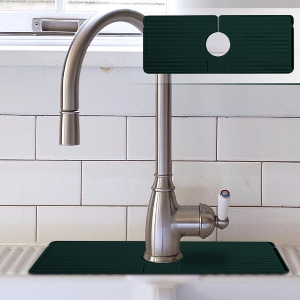 Aparatos de cocina, Accesorios de cocina, Utensilios de cocina, Almohadilla de drenaje para grifo de cocina, Almohadilla para grifo de fregadero, Almohadilla impermeable adecuada para cocina y baño