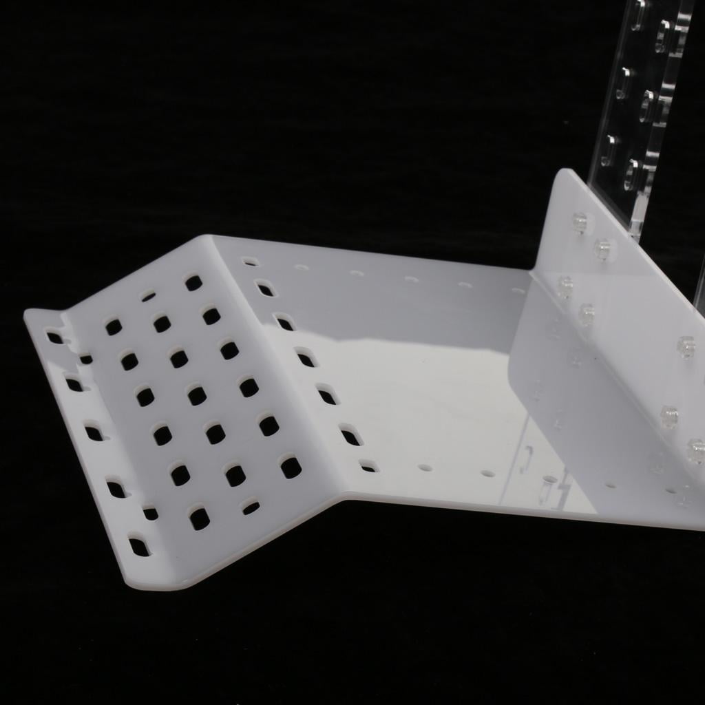 Tortoise Climbing Platform Aquarium Tank Reptile Climbing Basking Terrace Floating Platform White