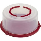 Good Cook Bake-n-Take Round Cake Carrier with Handle, 12