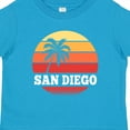 thumbnail image 4 of Inktastic San Diego California Vacation Retro Sunset Boys or Girls Toddler T-Shirt, 4 of 5
