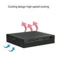 thumbnail image 2 of TX06 Mini ITX Computer Case Space Efficient with Advanced Thermal Management for Home Office PC Case, 2 of 8