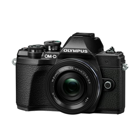 Olympus OM-D E-M10 Mark III Mirrorless Micro Four Thirds Digital Camera with 14-42mm EZ Lens (Best Four Thirds Camera 2019)