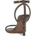 thumbnail image 2 of Jessica Simpson Baharia Sandals Women Ankle Strap Stiletto Heel Two Piece Pumps (Light Bronze, 6.5), 2 of 8