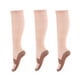 thumbnail image 1 of 3 pares de calcetines de compresión de cobre para hombre y mujer, de 20 a 30 mmHg, hasta la rodilla, con soporte para pantorrillas, talla S/M, 1 of 6