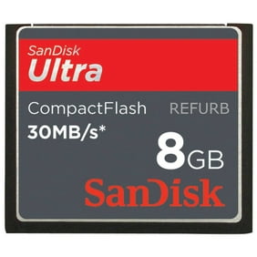 SanDisk Ultra 8GB Compact Flash CF Card SDCFH-008G-U46 (Certified Refurbished)