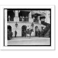 thumbnail image 2 of Historic Framed Print, Tom Mix at White House, 5/21/25, 17-7/8" x 21-7/8", 2 of 9