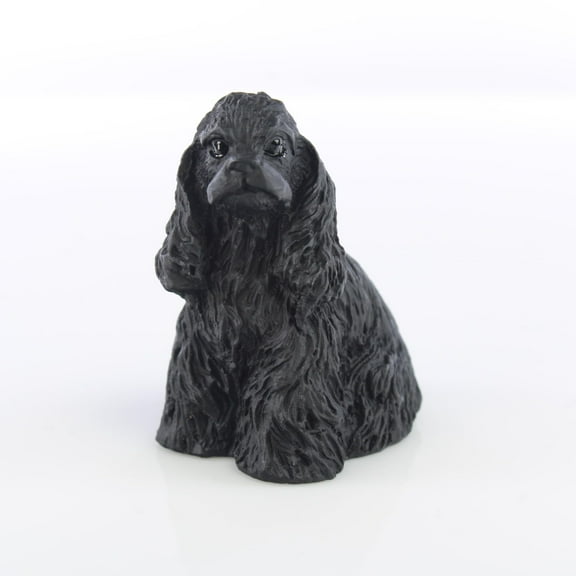 Cocker Spaniel Black Tiny One Figurine