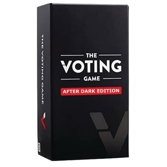 Dyce Games - The Voting Game - After Dark Edition - English Verison - For Ages 17+ - 30 to 45 Minutes of Play Time - Fun Game for Adult Party Game Nights - 4 to 10 Players