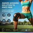 thumbnail image 2 of Modvel Donut Knee Brace With Strap Orange (Medium), 2 of 9