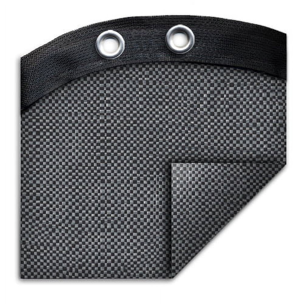 Pool Mate 10 Year Heavy-Duty Mesh Dove Gray Oval Winter Pool Cover, 15 x 21 ft. Pool