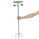 thumbnail image 3 of Comedero de metal para pájaros con estaca para exteriores, jardín, balcón, decoración, comedero para pájaros, plato para pájaros pequeños y periquitos, 3 of 7