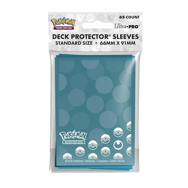 Ultra Pro: Pokemon - 65-Pack Deck Protector: Energy - Darkness Type - Card Sleeves