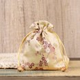 thumbnail image 4 of Brocade Jewelry Bag Drawstring Chinese Style Embroidery Chinese Style Embroidery Dustproof Wedding Gift Organizer Party Favors Bags Dust Cover Pack Gold, 4 of 9