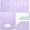 Purple, variant on MetalM Plastic Folders with Pockets, 6 Pack Purple Folders for School, Unique 1/3 Cut Tabs with Colorful Labels, Letter Size