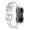 White, variant on Transparent Silicone TPU Watch Band for Inspire 3 Slim Fitness Tracker Replacement Strap Adjustable Sport Accessory