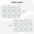 thumbnail image 4 of Placemats Set of 4 / 6, Playful Polar Bear Pals Placemats for Dining Table Indoor/Outdoors Heat Resistant Washable Placemats 18" x 12", 4 of 8