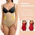 thumbnail image 6 of VASLANDA Women Waist Trainer Bodysuit Fajas Postparto Slim Full Body Shapewear Tummy Control Corset, 6 of 8