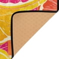 thumbnail image 4 of Area Rugs 36"x24" Indoor Non-Slip Wear Resistant Floor Mats Soft Large Carpets for Living Room Bedroom Home Decor Washable Rug Oranges and Grapefruits, 4 of 7