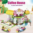 thumbnail image 5 of 1140 Pcs Friends Building Set, ENP Building Block Kit for Girls, Cafe and Swimming Stem Building Toy, Gifts for Kids Ages 6-12, Yellow, 5 of 11