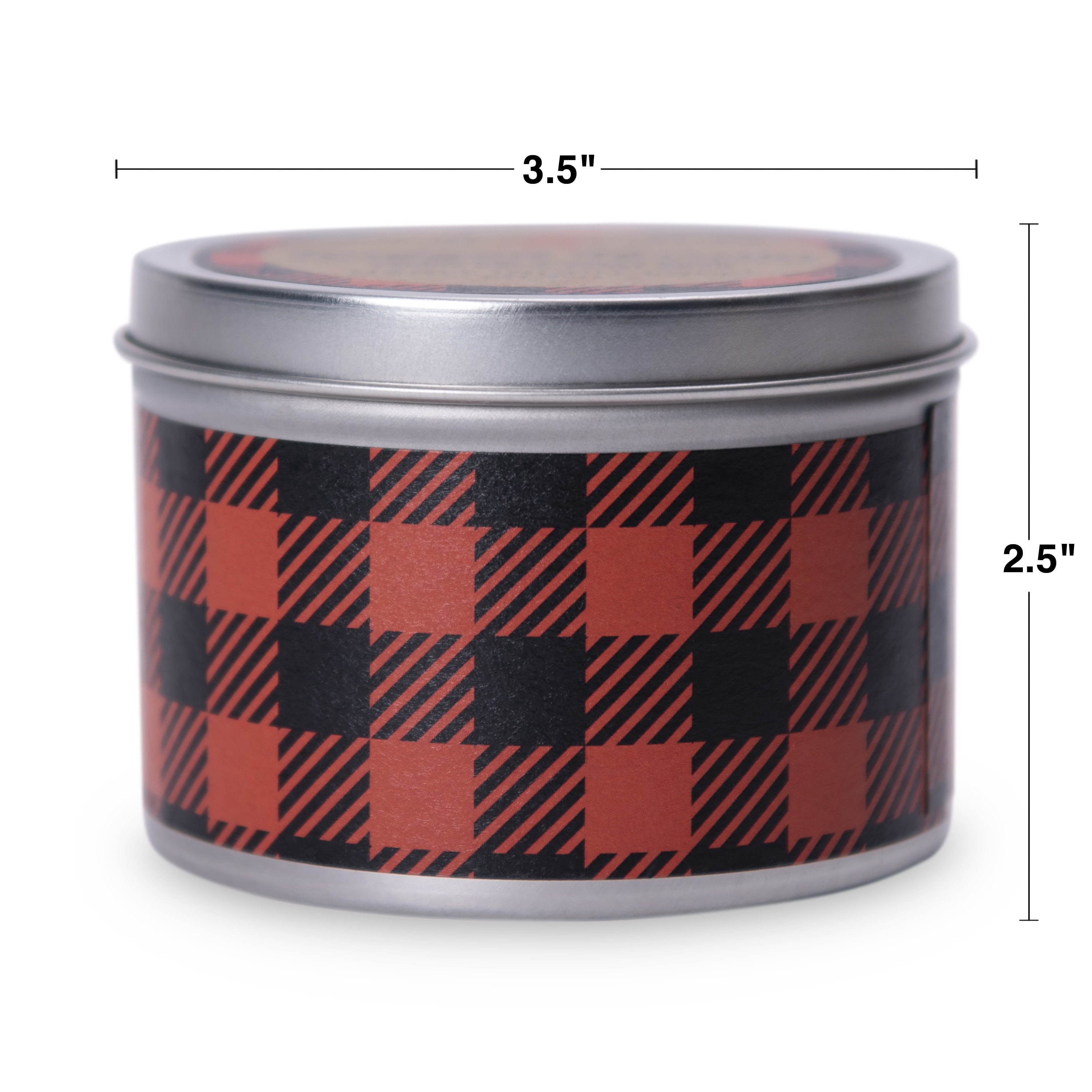Manly Indulgence Rugged Terrain Gift Tin Candle - Adventure Collection - 5 oz - 20 hr Burn