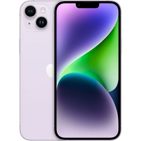 Restored Apple iPhone 14 Plus 128GB Purple - Straight Talk / TracFone - Like New (Refurbished)