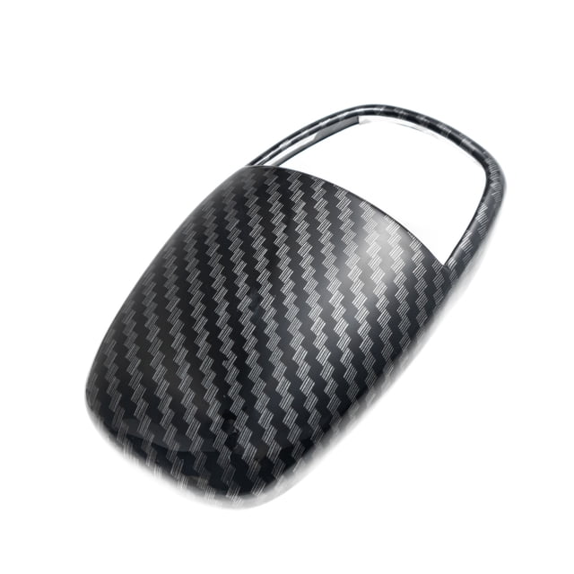 Adecuado para Dodge Challenger DOEG cabezal de cambio de marchas CHARGER SRT cubierta de fibra de carbono palanca de cambios decoración interior decorativa.