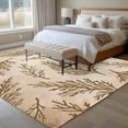 thumbnail image 4 of Area Rug for Living Room, Brown Tree Branches Non-Slip Indoor Ex Large Carpet for Bedroom/Dining Room, Vintage Nature Brown Ombre Washable Low-Profile Rectangle Floor Runner Rugs - 8 x 10 Ft, 4 of 8