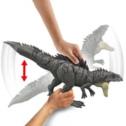 Jurassic World Colossal Chomp Giganotosaurus Figure with Big Bite, Multi Direction Attack
