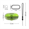 thumbnail image 3 of con Soporte para Auriculares, de TPU para Auriculares InaláMbricos con Gancho para CordóN, de AbsorcióN de Impactos para Fit Pro-D, 3 of 9