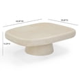 thumbnail image 2 of TOV Furniture Darial Sandstone Indoor/Outdoor Coffee Table, 2 of 9