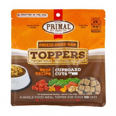 Primal Freeze Dried Cupboard Cuts Toppers (Beef Flavor) (3.5 oz)