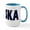 White/Blue Inside, variant on CafePress - Alaska Mugs - 15 oz Ceramic Large White Novelty Mug